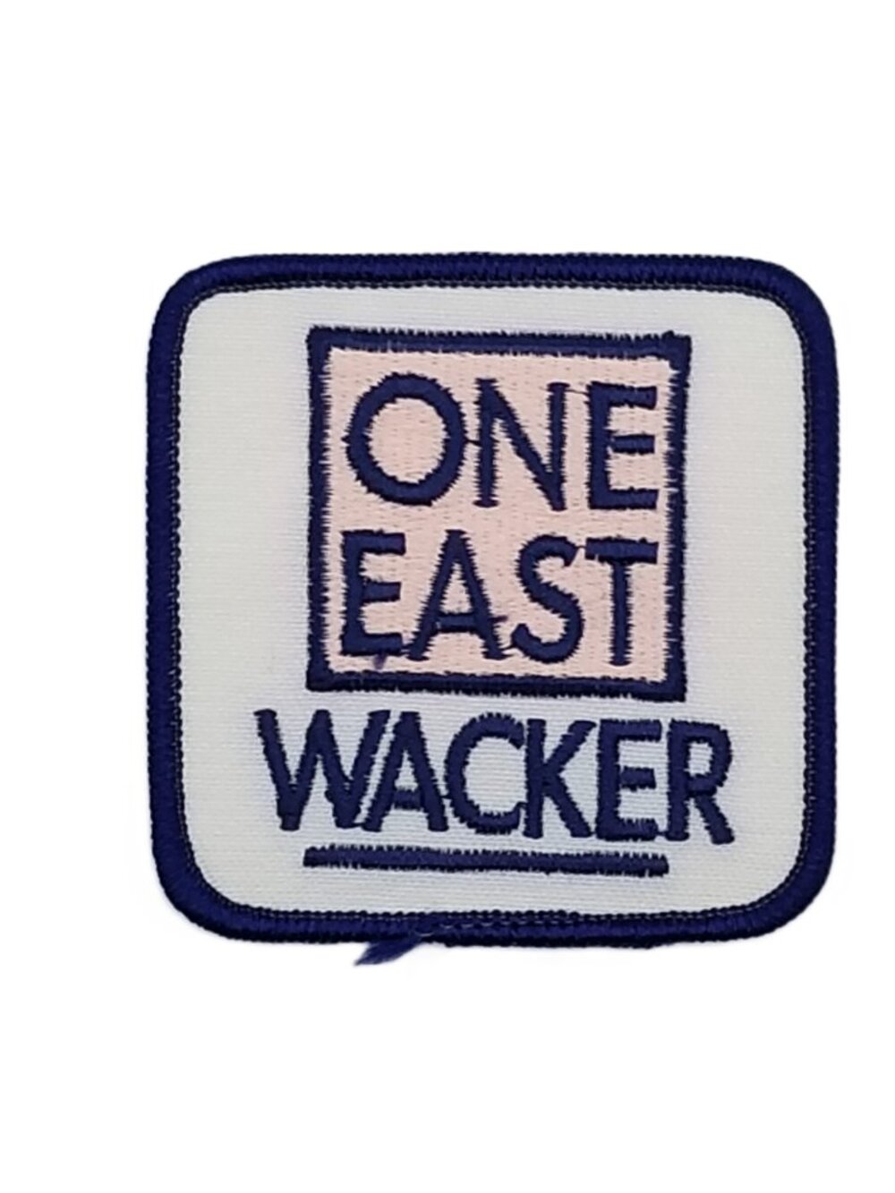 Vintage One East Wacker Chicago Embroidered Patch United Insurance Building